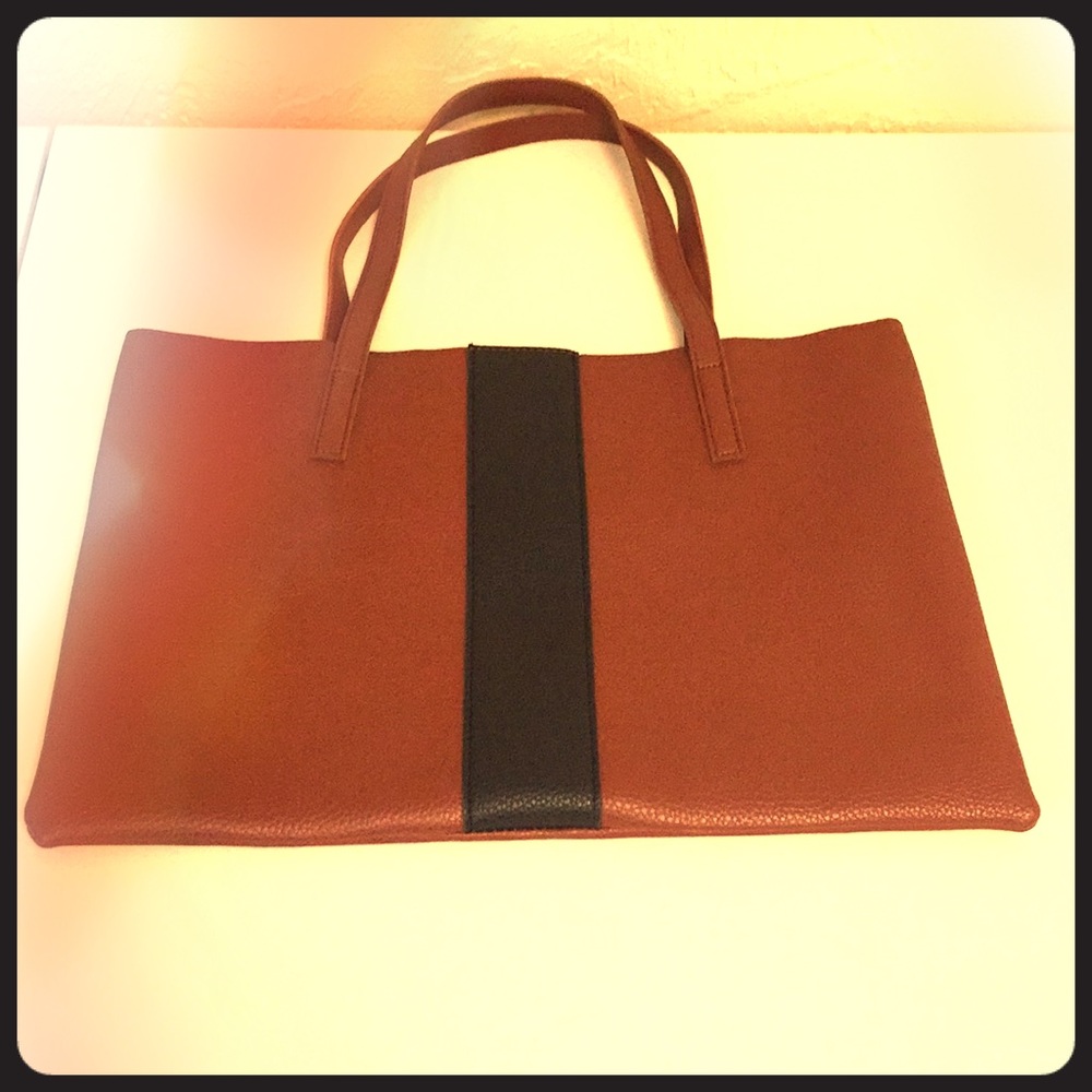 Vince Camuto x FabFitFun Luck Tote Dark Rum